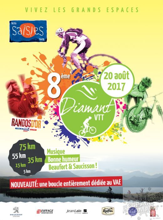 La Diamant VTT 2016, Rando d'Or FFC aux Saisies, Rh&ocirc;ne-Alpes